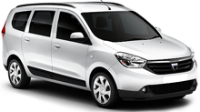 Dacia Lodgy 7 seater car Hire Turkey7 seats 2 bags 5 doors Air Conditioning AutomaticUnlimited Mileage , Collision Damage Waiver, Theft ProtectionCompare Prices Now