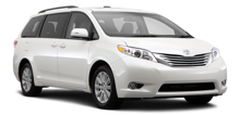 Toyota Sienna 7 seater car hire Florida