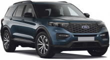 Ford Explorer 7 seater car rental Dubai