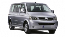 7 seater Volkswagen Multivan at Vienna Airport