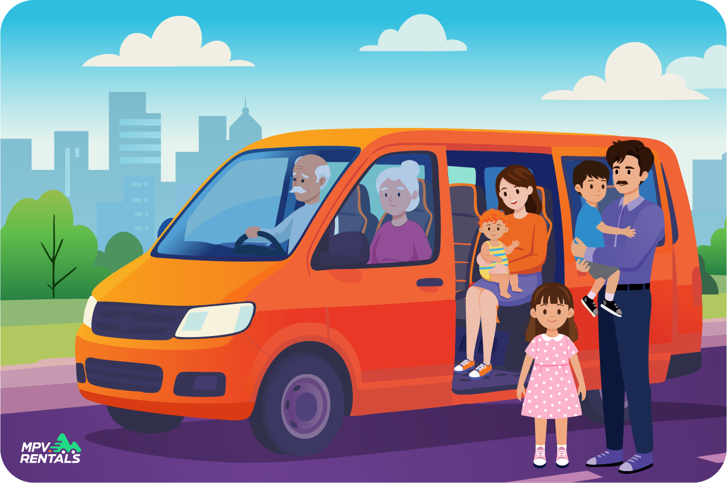 7 seater car hire Lisbon airport