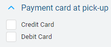 Payment types