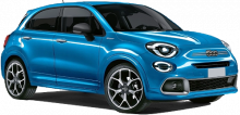 Fiat 500X car rental Siucily By Car