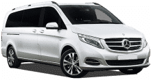 Mercedes Benz V Class 7 seater car hire Belgrade