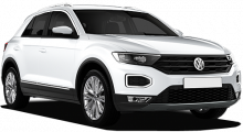 Volkswagen T-Rocn automatic SUV Rental Rome